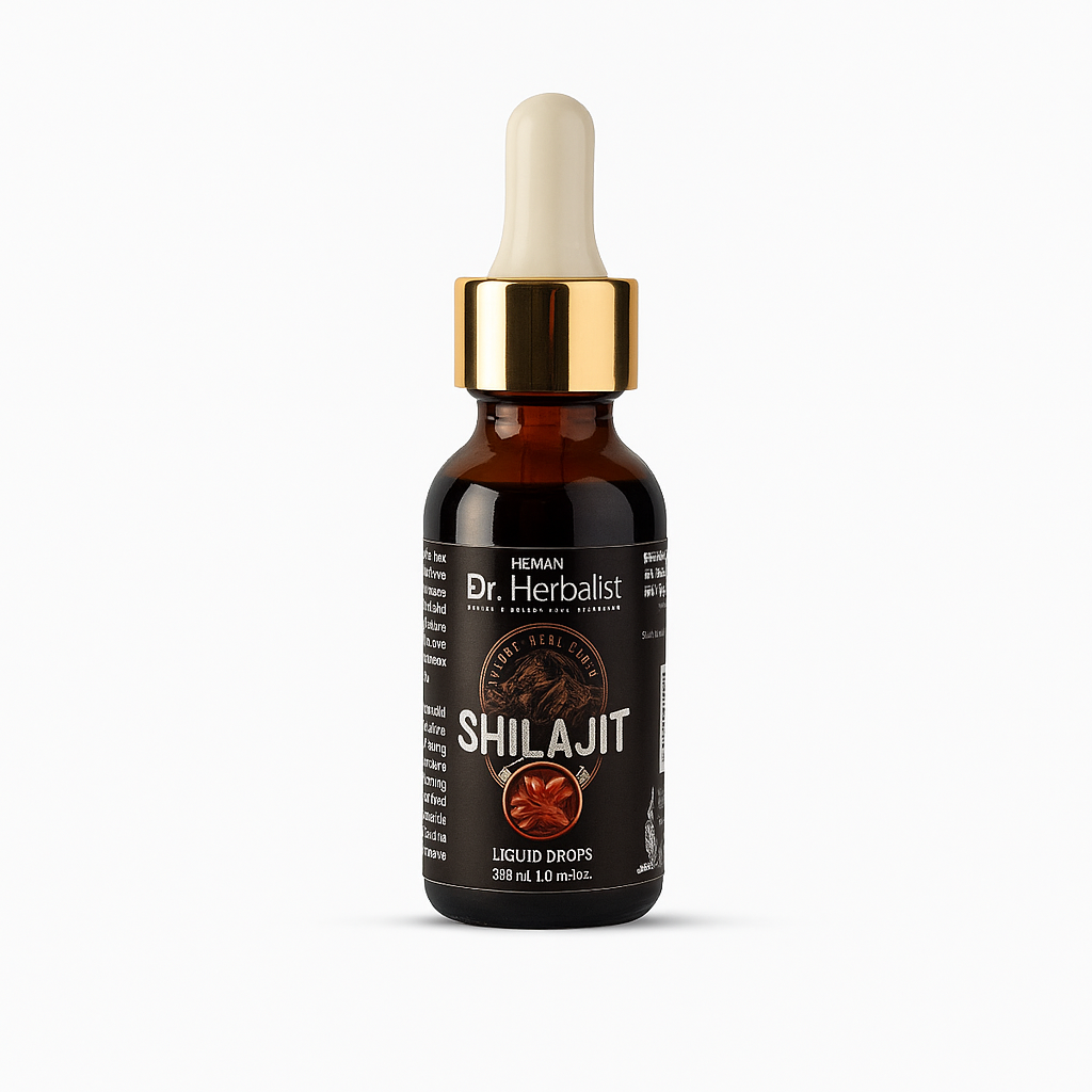 Dr. Herbalist Pure Himalayan Shilajit Liquid Drops