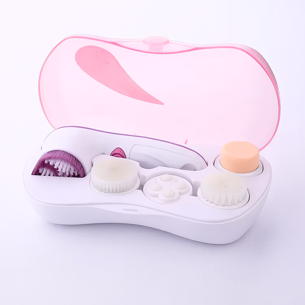 Cnaier 5 In 1 Face Massage Beauty Device Cleansing Massager