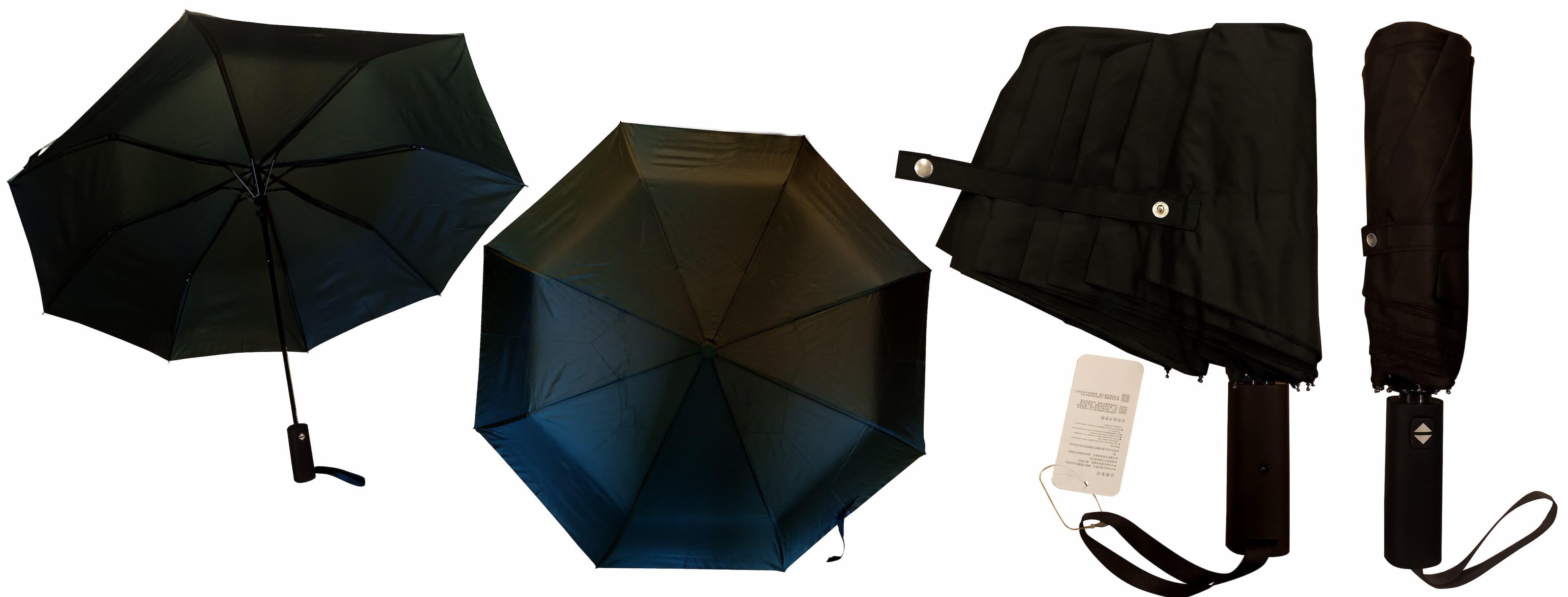 High Quality Fully Open Close Automatic Folding Umbrella for Rain and Sun Protection