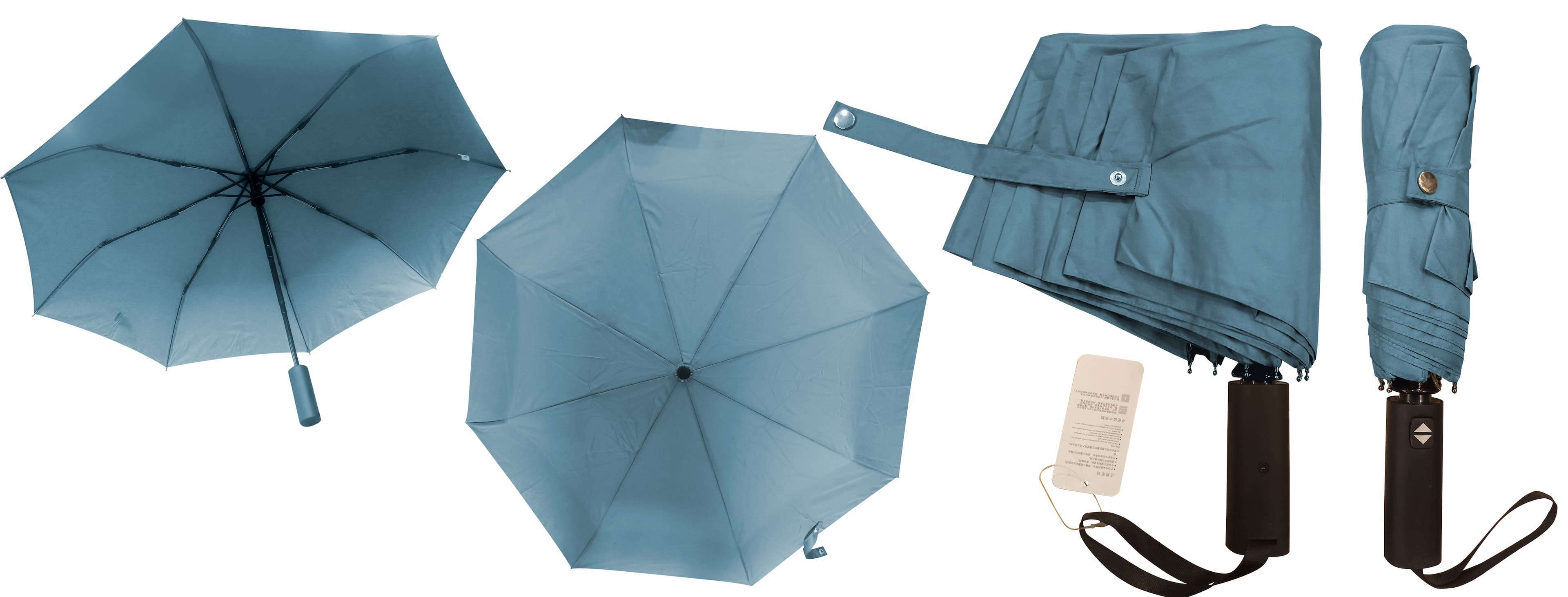 High Quality Fully Open Close Automatic Folding Umbrella for Rain and Sun Protection