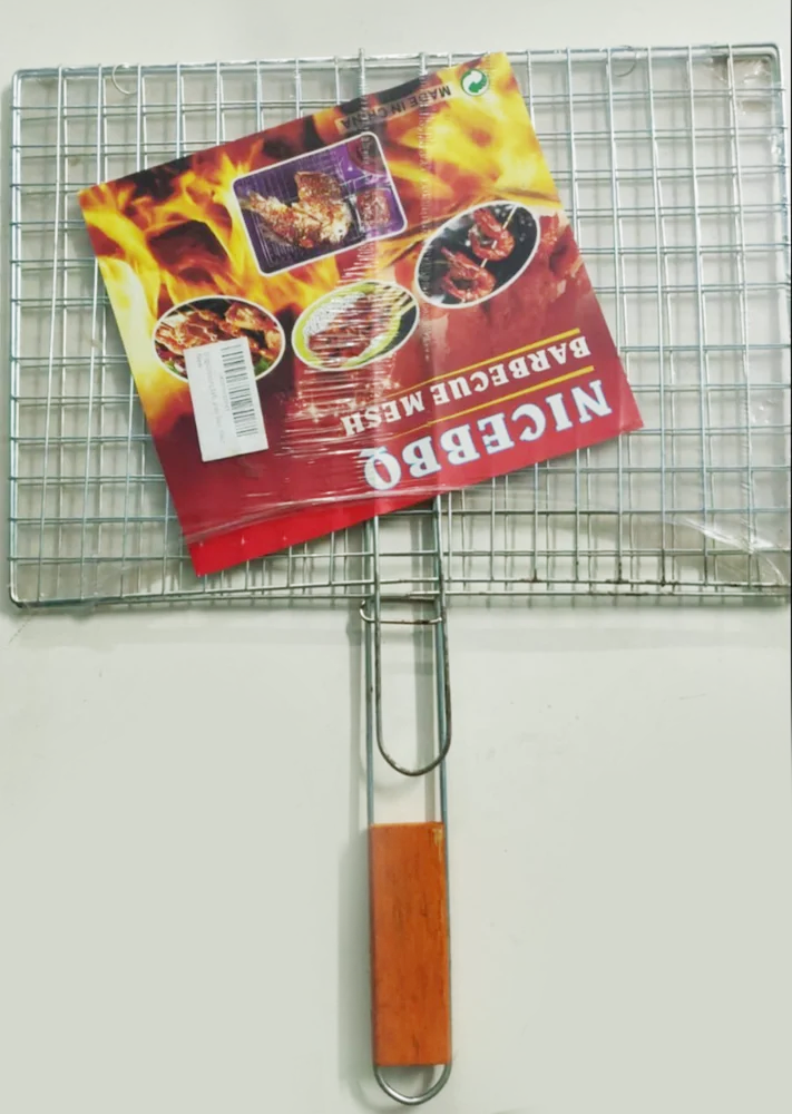 Bar B Q Stainless Steel Hand Grill For Fish And Chicken Meet Grill Fish Grill