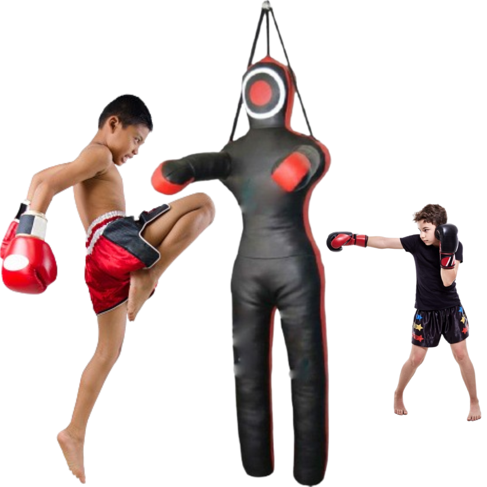 Punching Grappling Dummy for Adults & KidsBoxing Dummies Clearance Sale - Punching Grappling Dummy for Adults & Kids - Hanging Unfilled