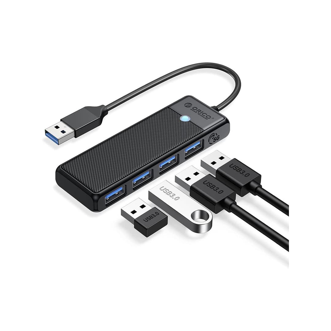 ORICO USB HUB 3.0 4 PORTS PAPW4A-U3-015-BK-EP