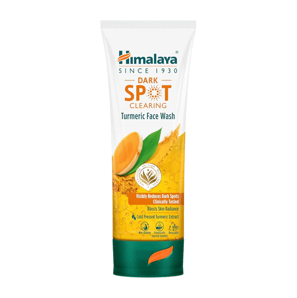 HIMALAYA DARK SPOT CLEARING TURMERIC FACE WASH 100ML
