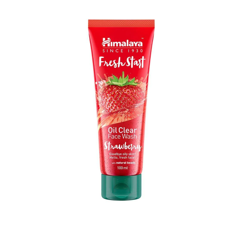 Himalaya Fresh Start Oil Clear FACE Wash Strawberry 100ml
