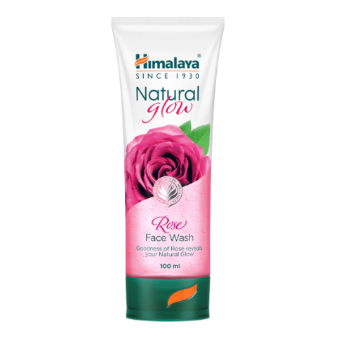Himalaya Natural Glow Rose Face Wash, 100ML