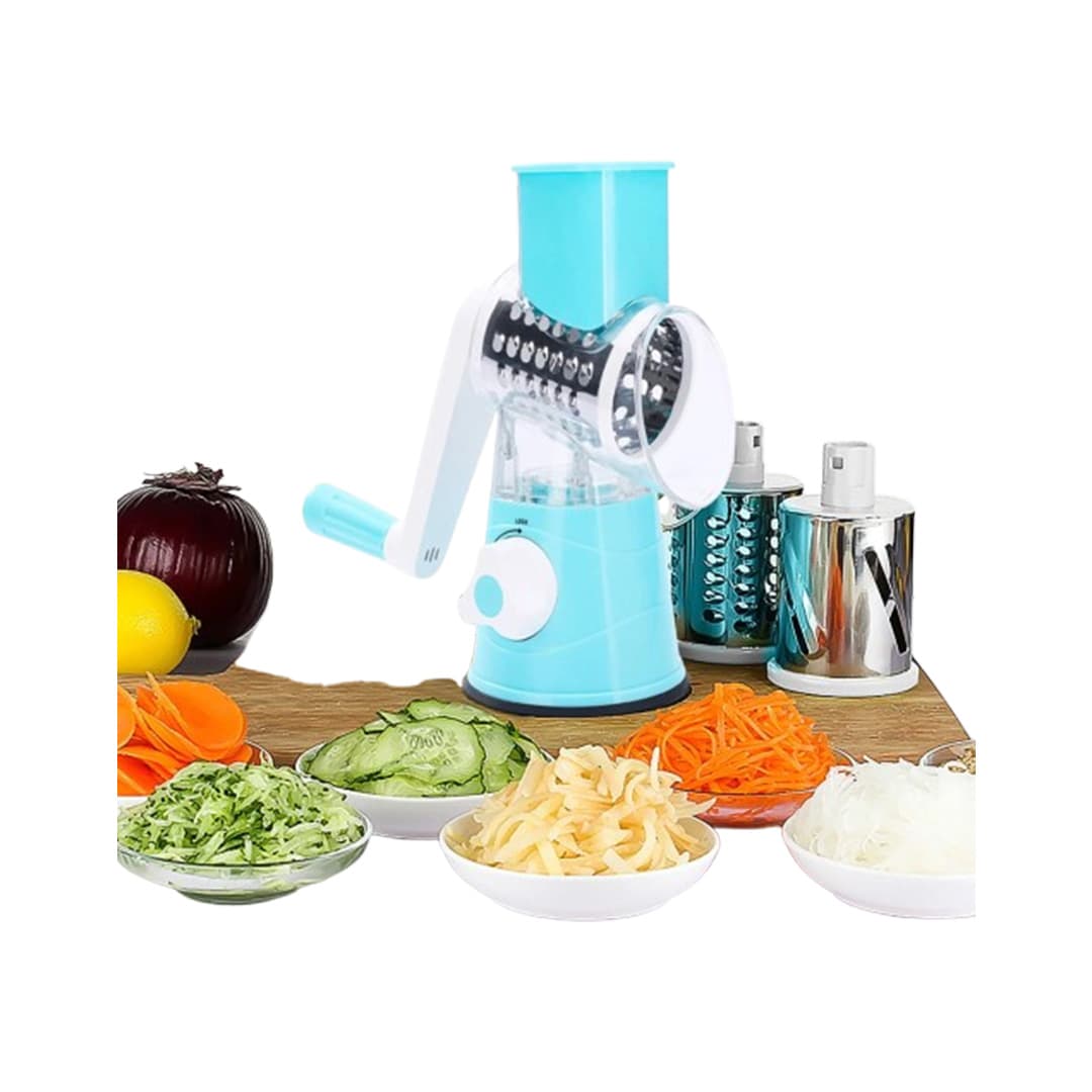 Manual Kitchen Grater Vegetable Chopper 3 in 1