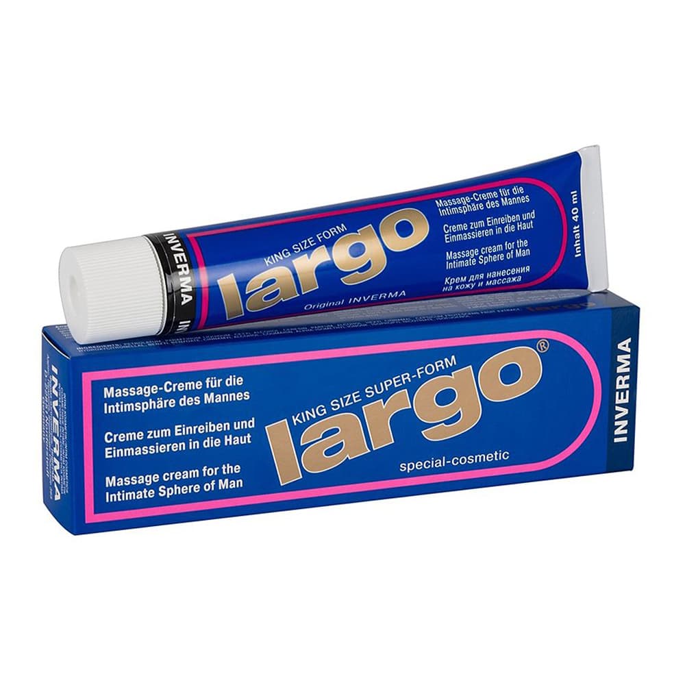 Largo Cream King Size 40ml - Original Inverma Delay & Enlargement