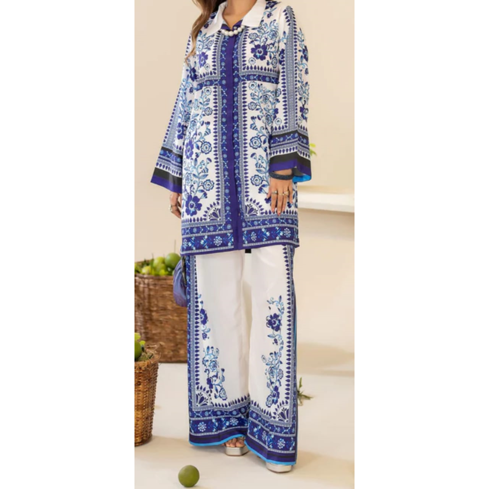 Grip Silk Printed 2-Piece Stitched Suit