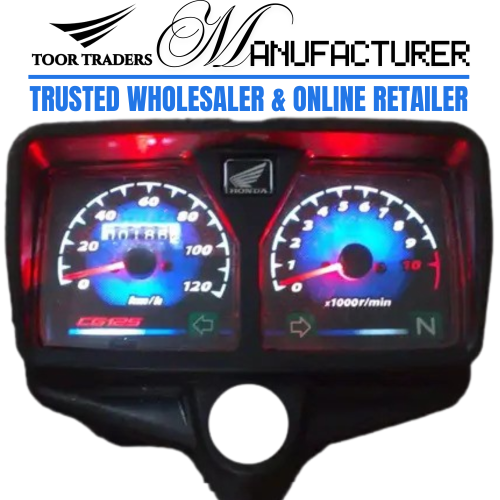 LED Backlit Glow Bike Speedometer for Honda CG-125CC Motorcycle